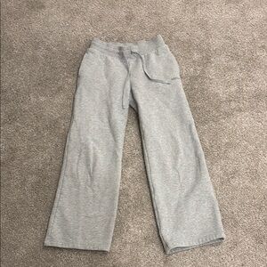 Aritzia SweatFleece Wide leg sweatpants